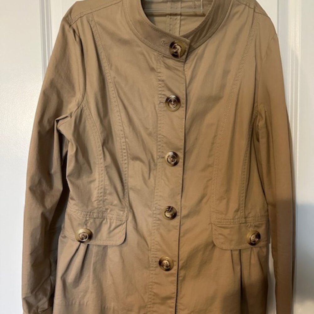 MICHAEL KORS TAN JACKET - UNLINED